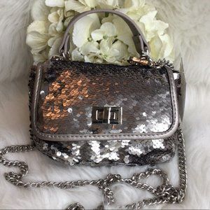 🧡 Steve Madden Pewter Sequin Bag 🧡